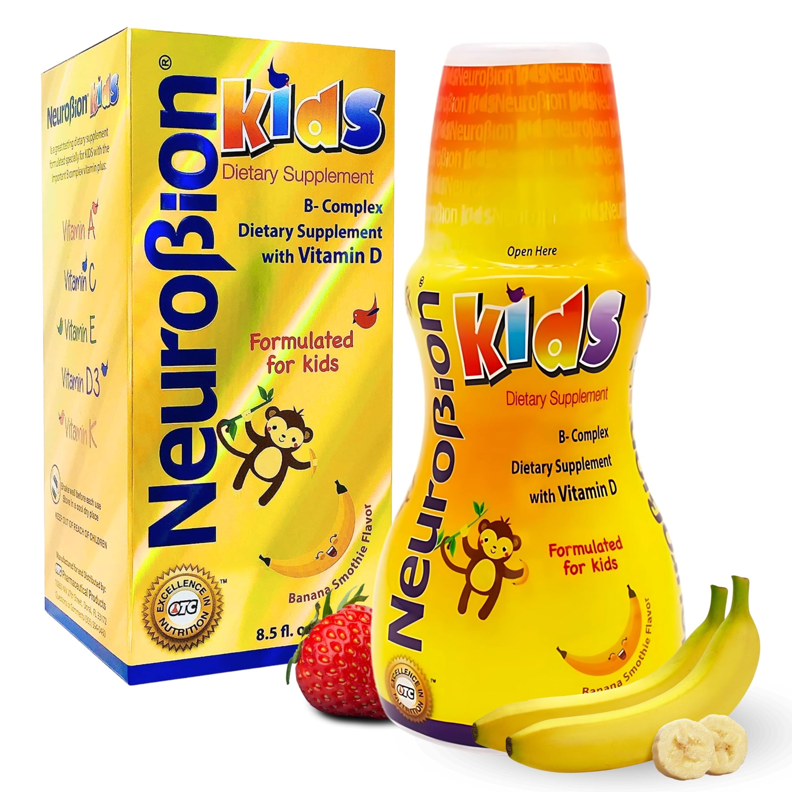 Front label of Neurobion Kids B Complex Liquid
