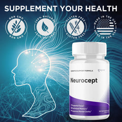 Three-pack Neurocept packaging display