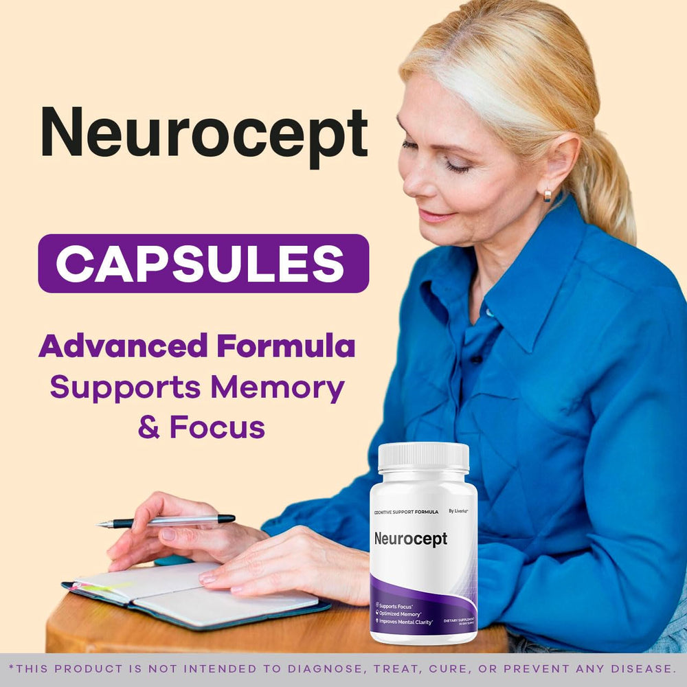 Neurocept packaging box front view with branding