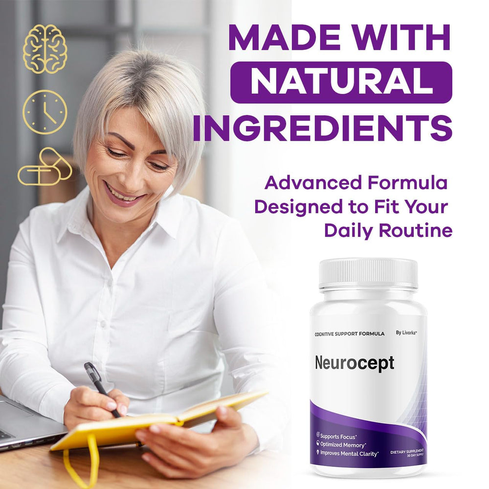 Neurocept capsules shown for on-the-go use
