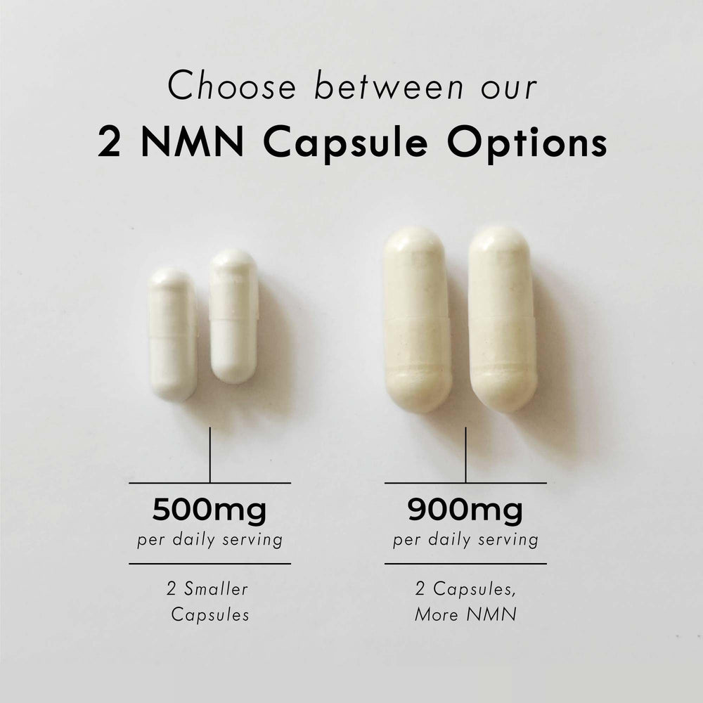 NMN ingredient panel close-up