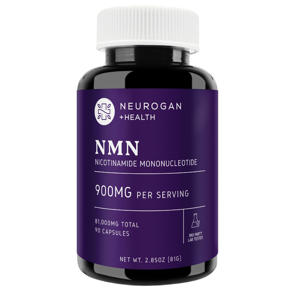 Neurogan NMN supplement bottle with label