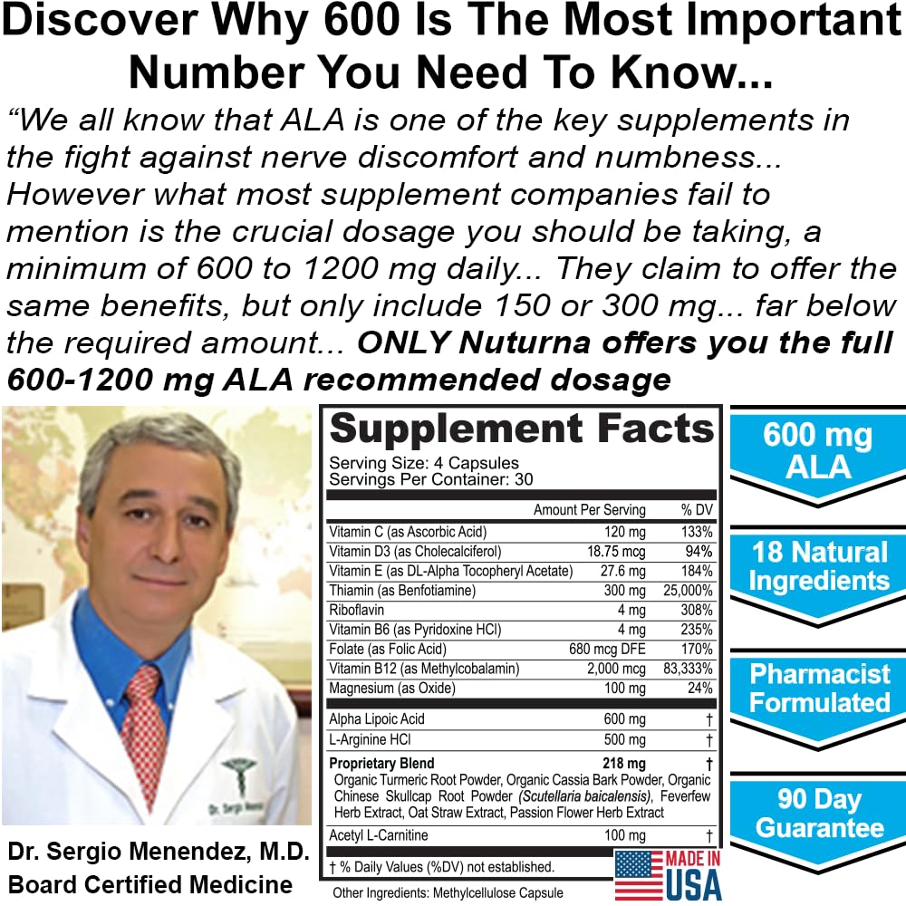 Pharmacist formulated Nuturna USA made seal