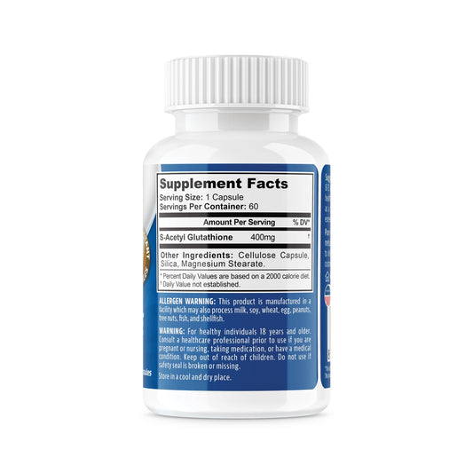 Side view of NeuropAWAY Elements bottle with label