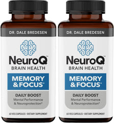 NeuroQ Memory & Focus bottle - front view