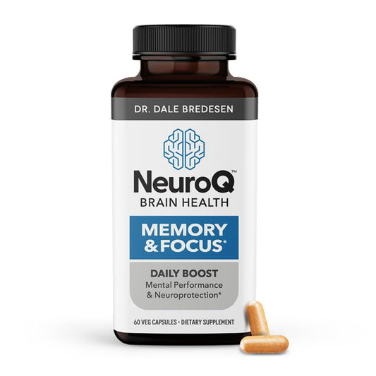 NeuroQ Memory & Focus bottle with label