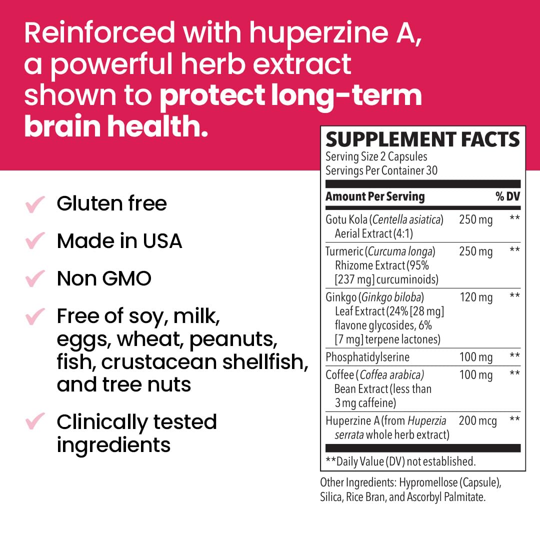 Coffee fruit extract and propolis ingredients in NeuroQ Memory & Focus