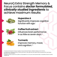 Ingredient blend featuring Huperzine A, Gotu Kola, Ginkgo and Phosphatidylserine