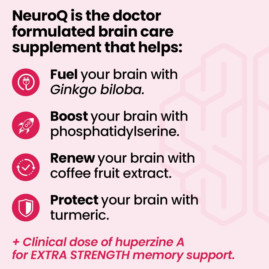 NeuroQ Memory & Focus Extra Strength bottle label