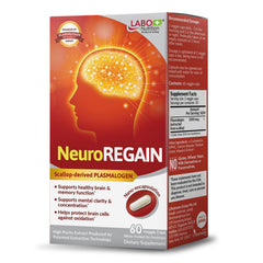 Bottle of LABO NeuroREGAIN dietary supplement