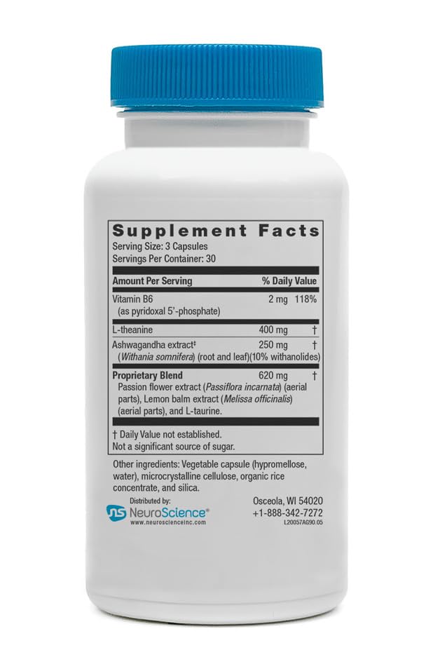 NeuroScience Alpha GABA on a premium shelf signaling trusted, practitioner-grade quality.