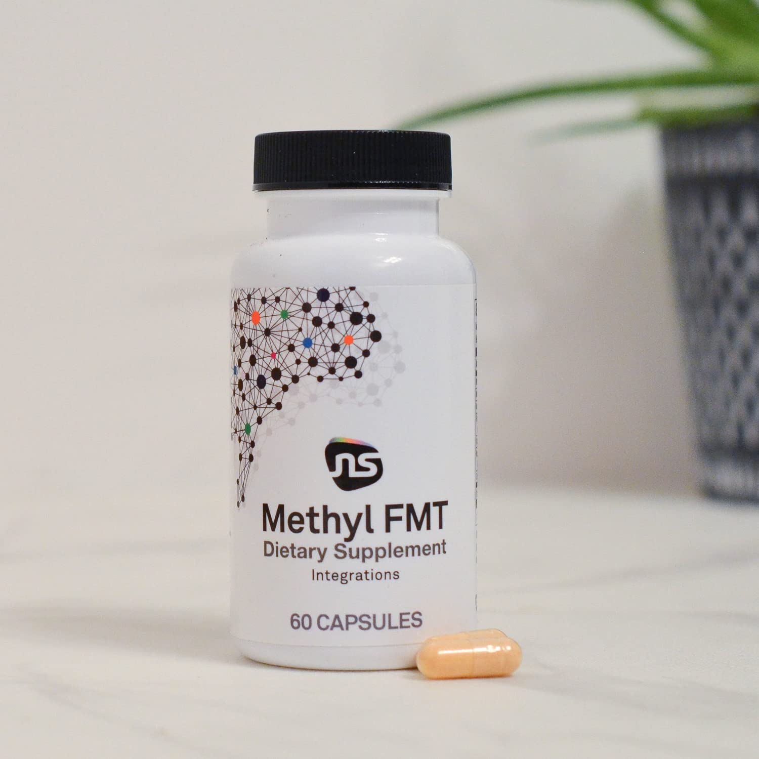 Ingredients panel showing methylfolate, methylcobalamin, P-5-P and other B vitamins