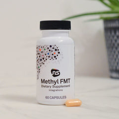 Ingredients panel showing methylfolate, methylcobalamin, P-5-P and other B vitamins