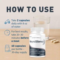 First NeuroSilence bottle from the 3-pack