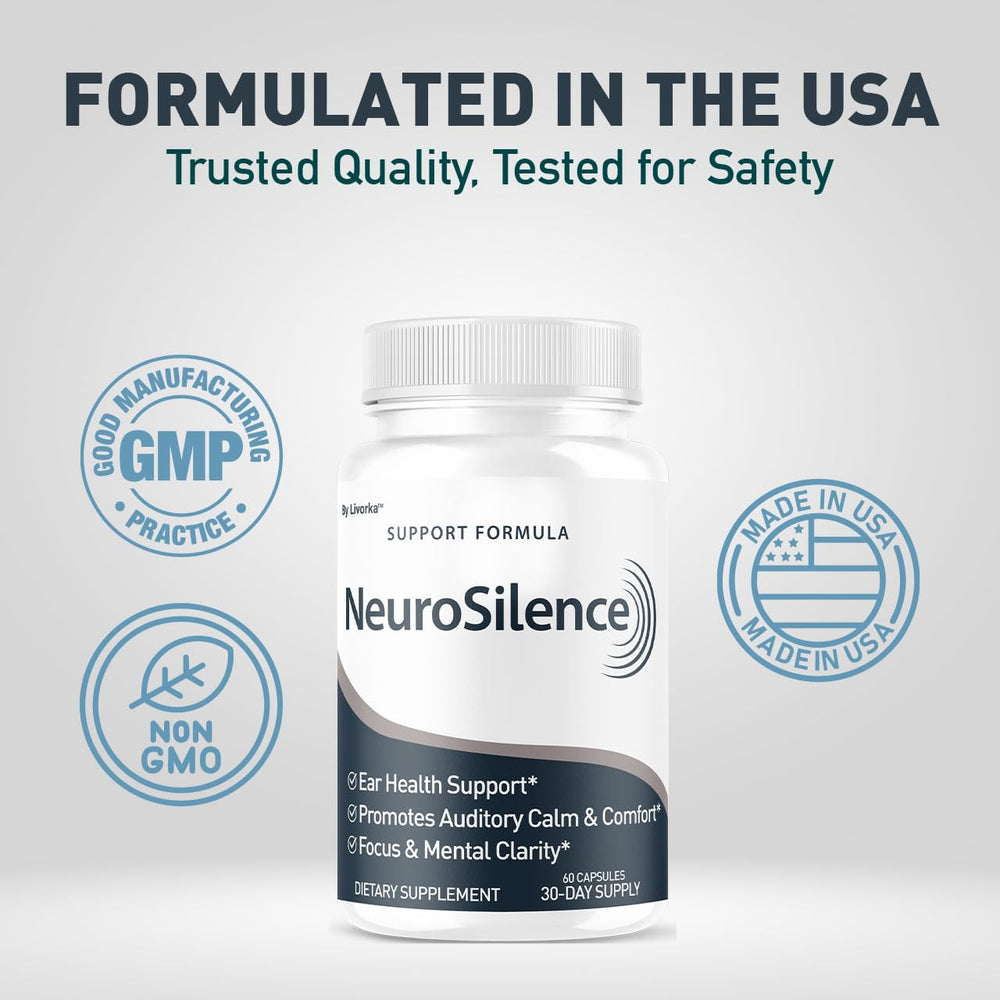 Third NeuroSilence bottle from the 3-pack