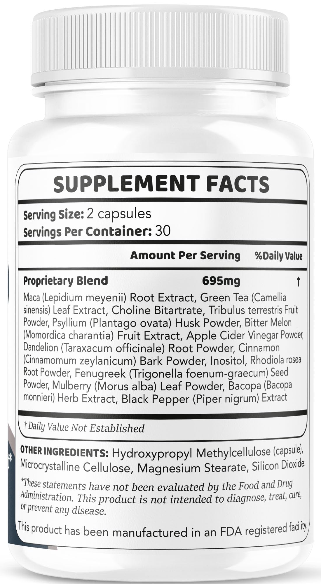 Product in use with a glass of water