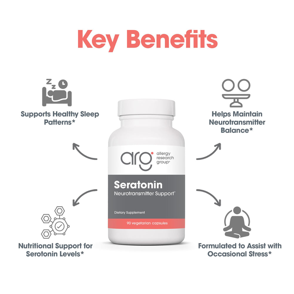 Neurotransmitter balance image showing norepinephrine and serotonin