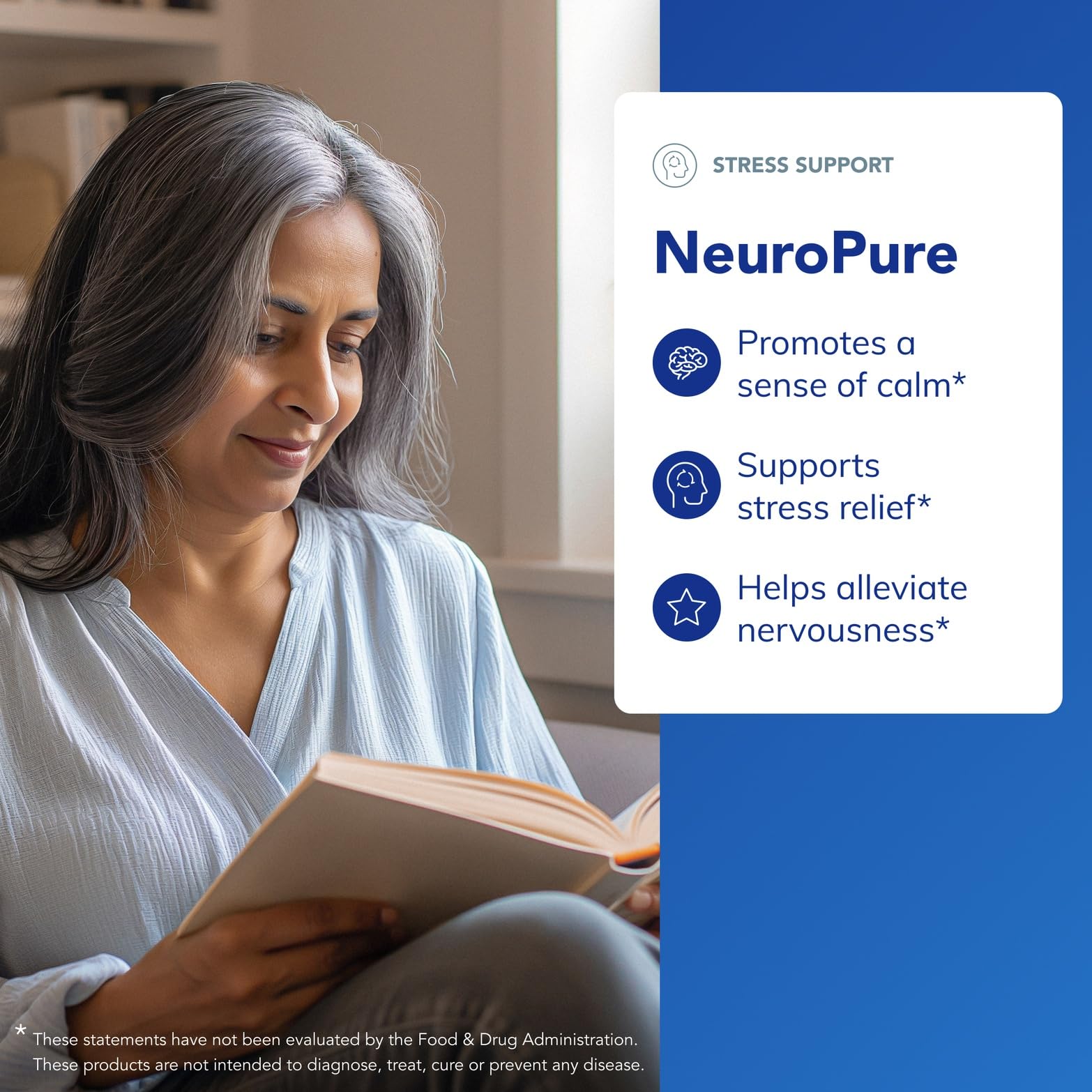 Illustration showing neurotransmitter health