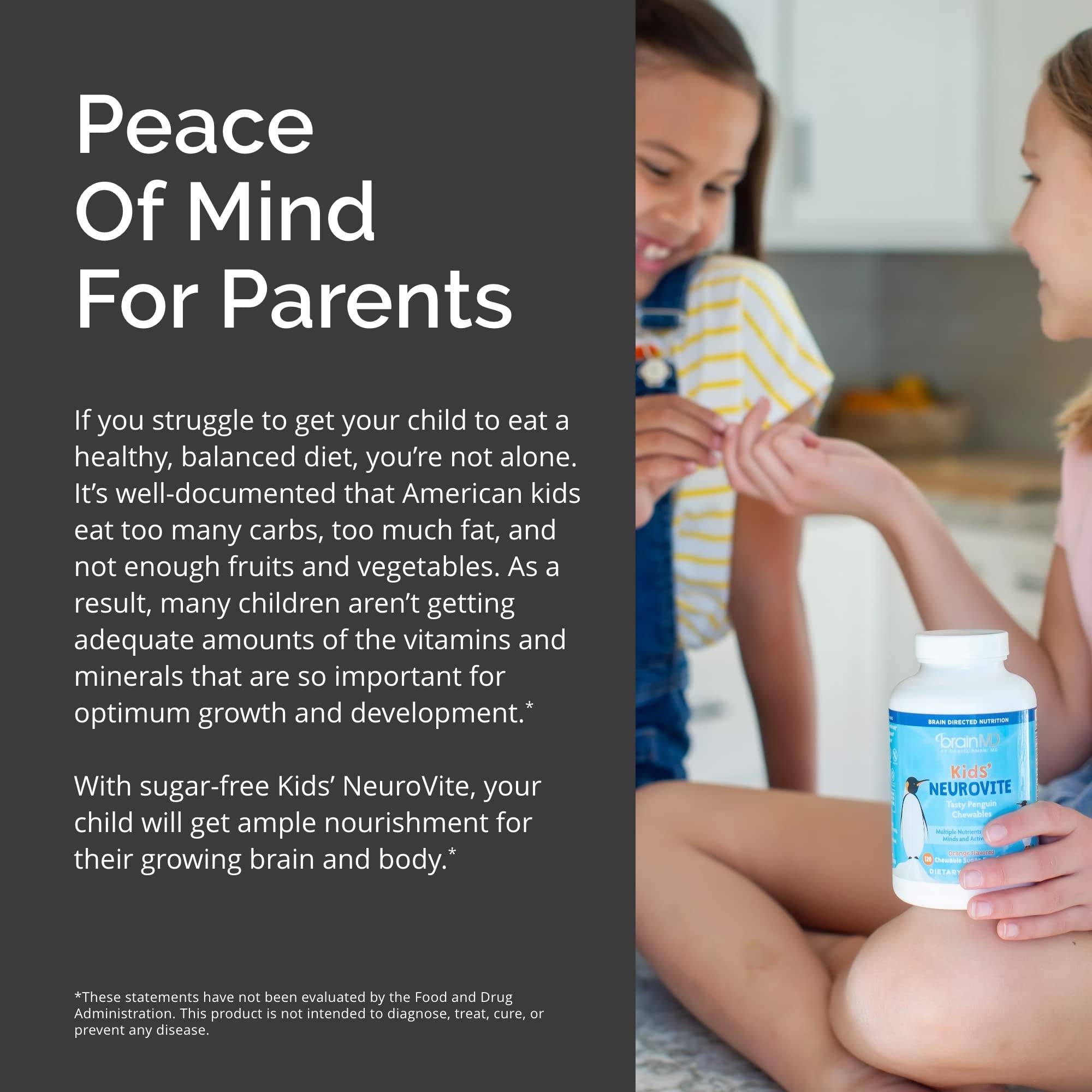 Immunity-supporting vitamins in NeuroVite Kids