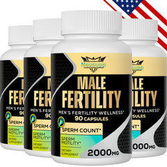 Neusupp men's fertility supplement bottle with 90 capsules