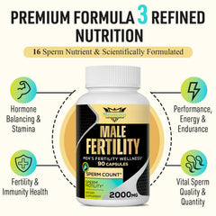 Maca root, zinc and other ingredients in Neusupp formula