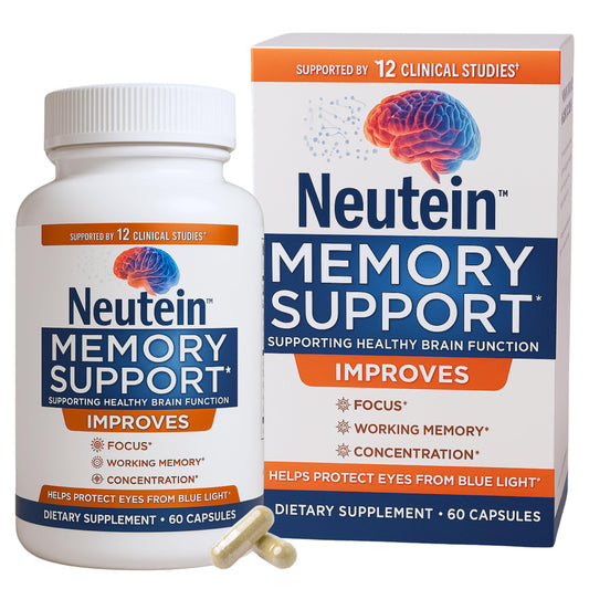 Front view of Neutein bottle