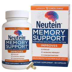 Front view of Neutein bottle