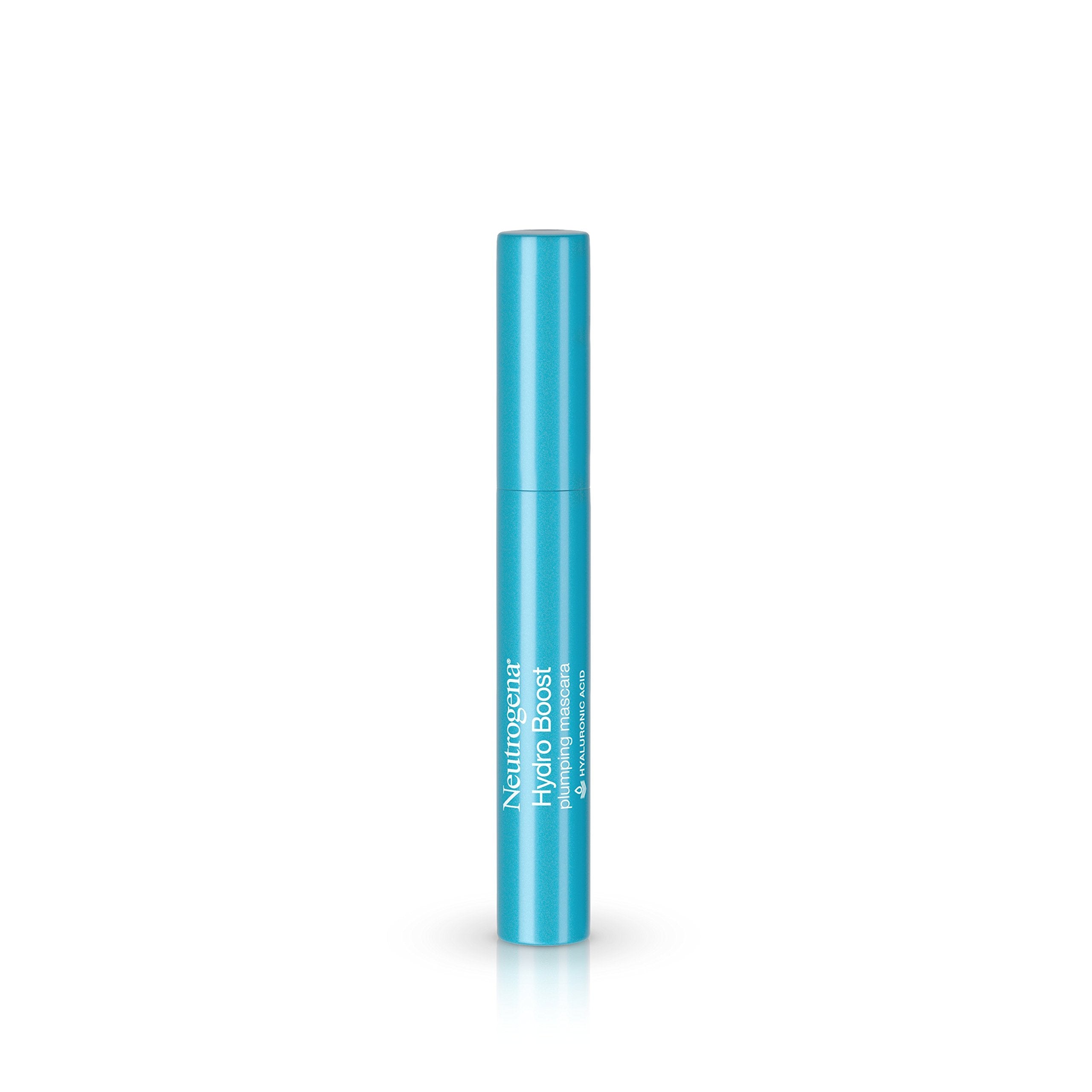 Neutrogena Hydro Boost Plumping Mascara bottle front displaying hydration-ready formula for fuller lashes.