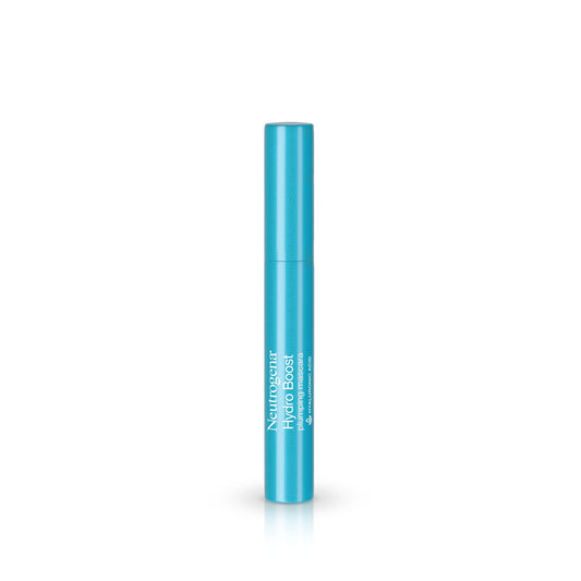 Neutrogena Hydro Boost Plumping Mascara bottle front displaying hydration-ready formula for fuller lashes.