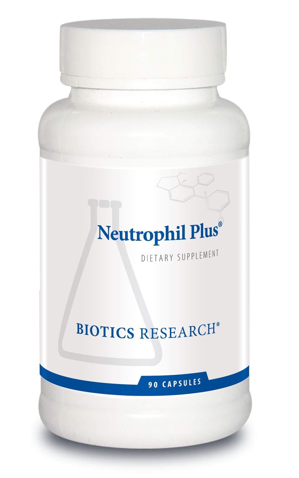 Product hero image of Neutrophil Plus immune support bottle, 90 capsules