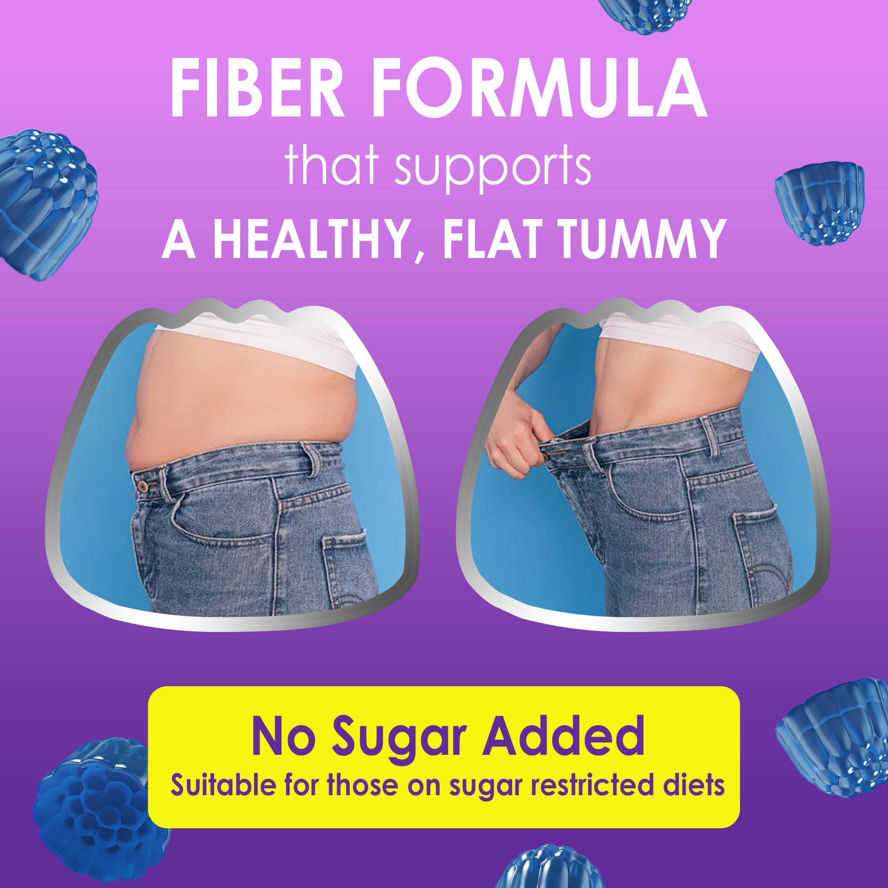 Hero shot of Neviss Fiber Gummies
