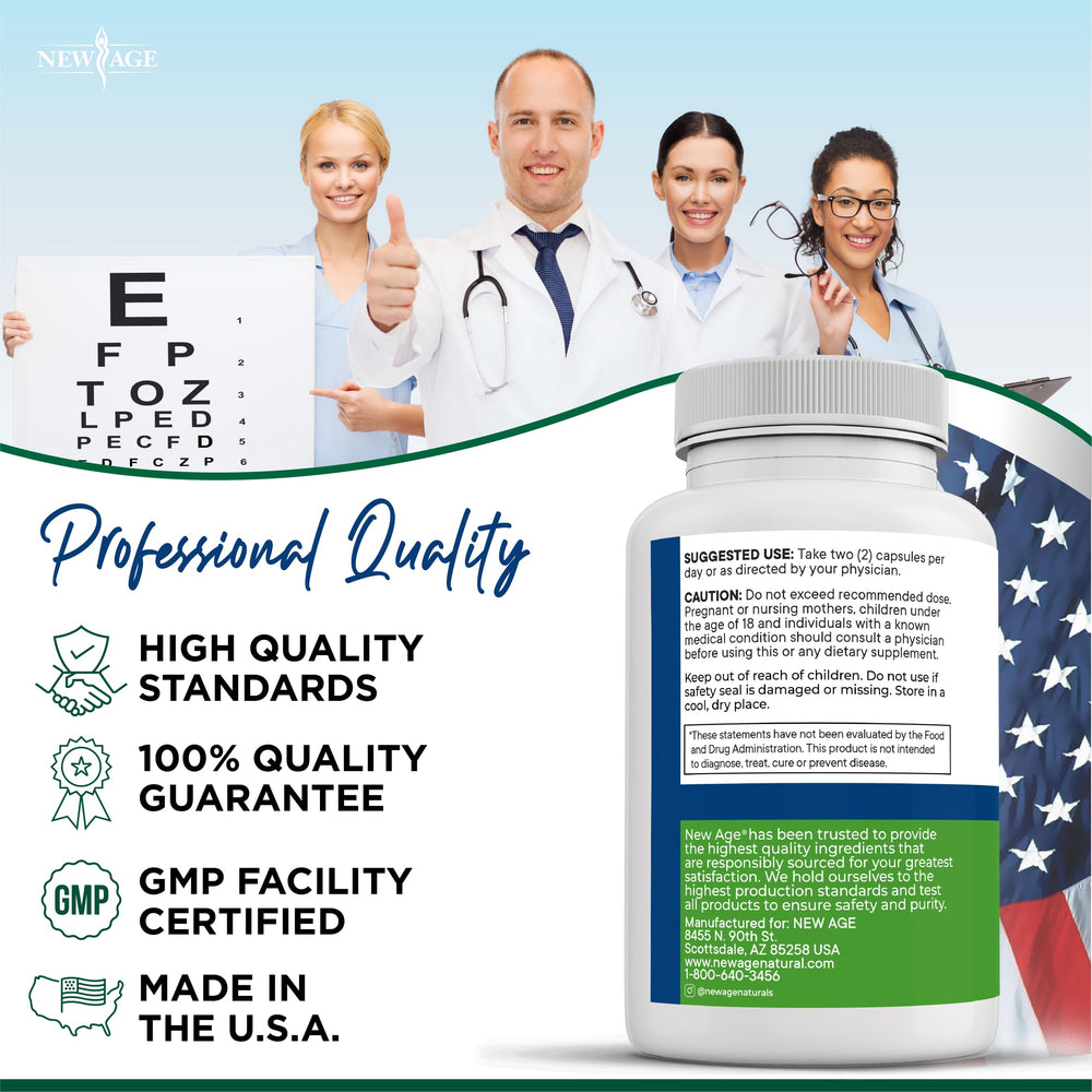 Ingredient-rich blend of lutein, zeaxanthin, bilberry, and astaxanthin.