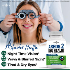 Label showing AREDS 2 Eye Vitamins
