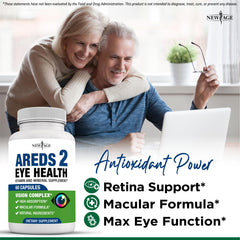Ingredients include Lutein, Zeaxanthin, Bilberry, Astaxanthin