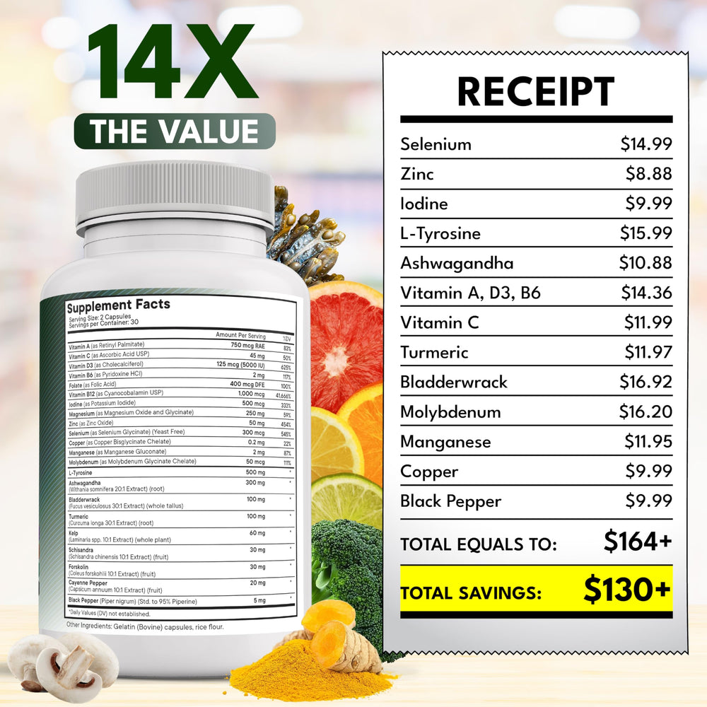 NEW AGE ashwagandha capsules closeup suggests calm energy support.