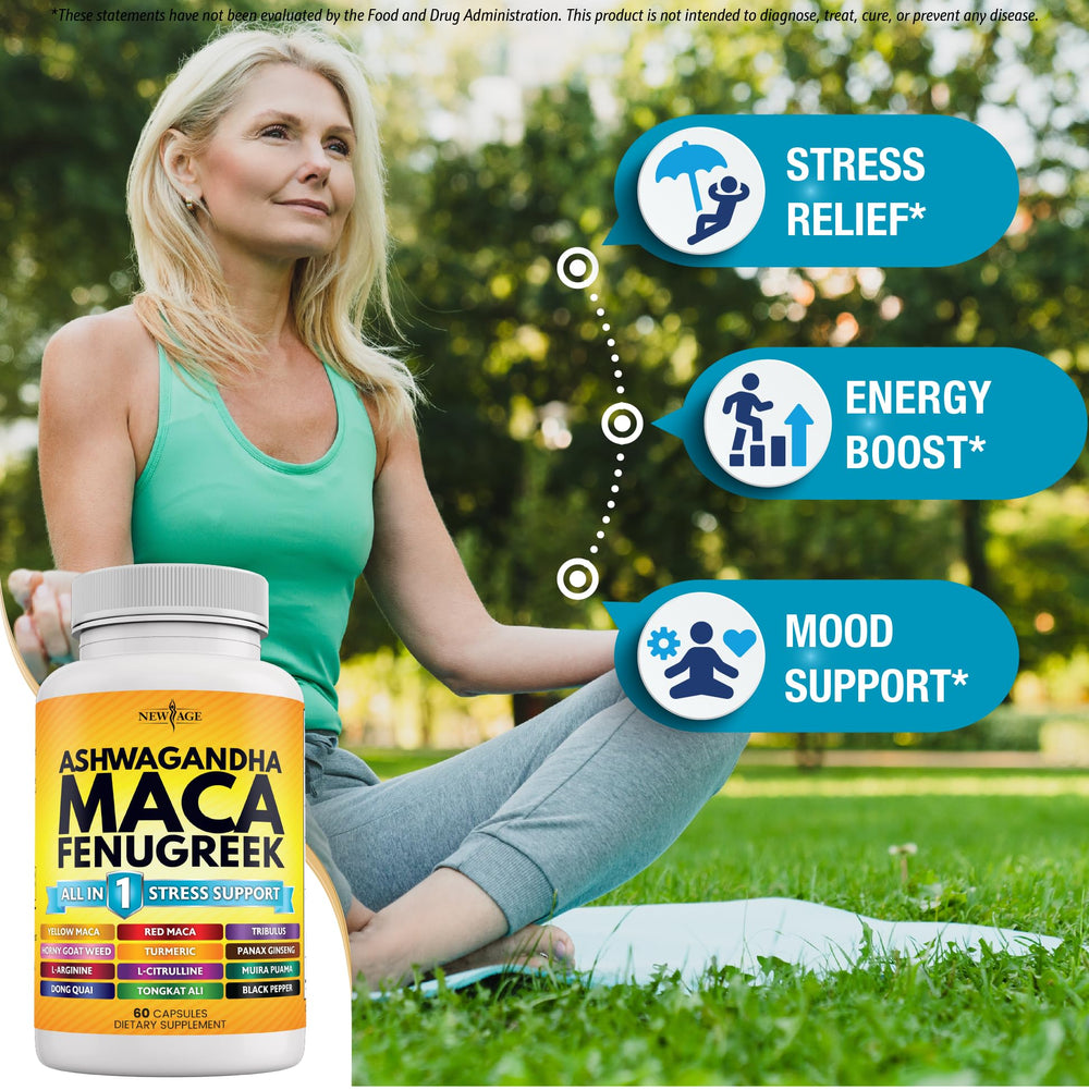 USA-made facility badge for NEW AGE supplement
