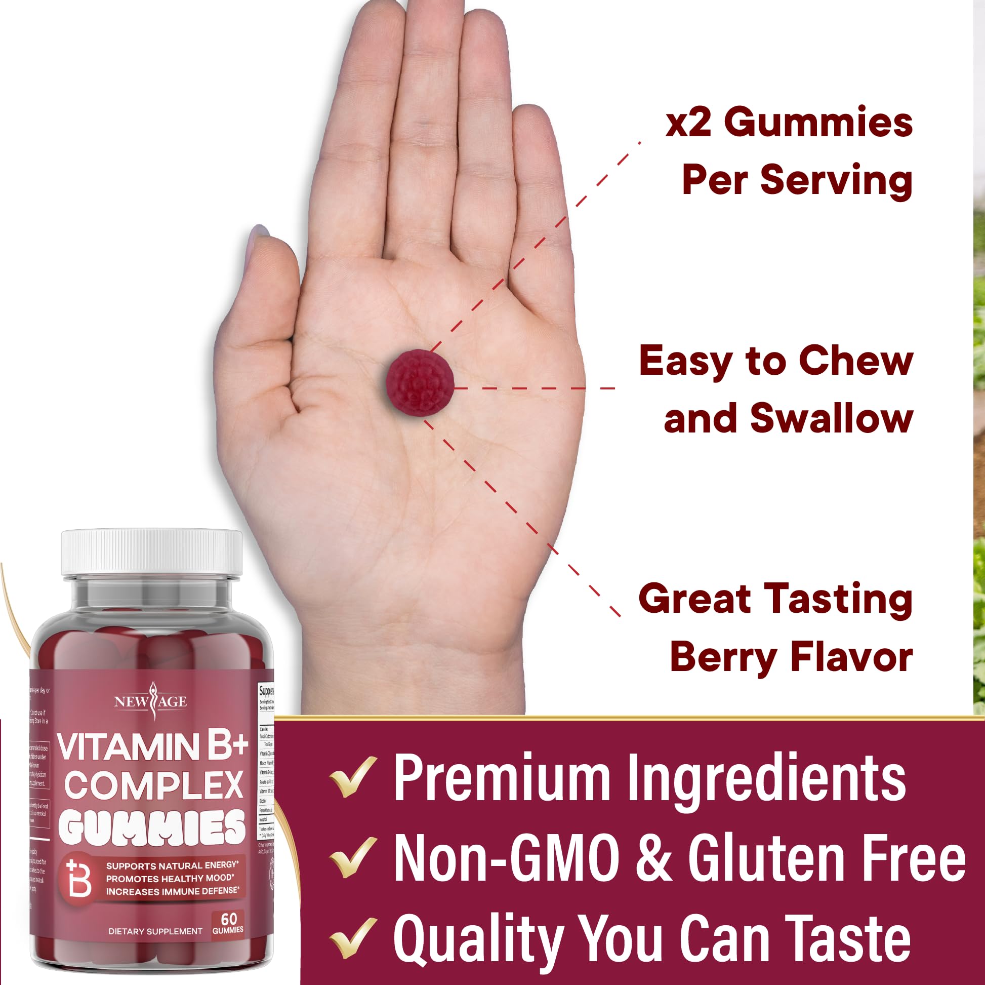 Purity tested and allergen-free badge