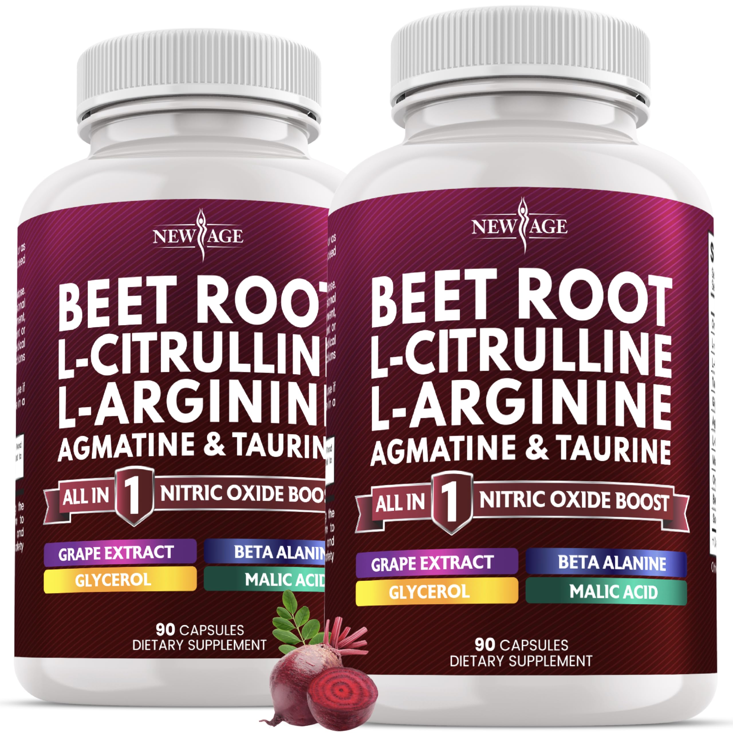 New Age Beet Root Capsules hero image