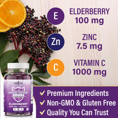 Berry-flavored, best-tasting immune support gummy