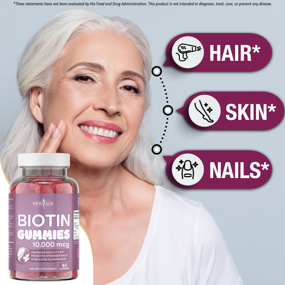 Purity testing in laboratory for NEW AGE Biotin Gummies