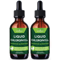 NEW AGE Chlorophyll Drops bottle front view