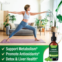 USA made badge for NEW AGE Chlorophyll Drops