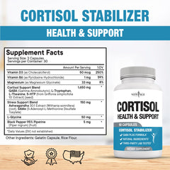 All-in-one cortisol support formula for stress balance