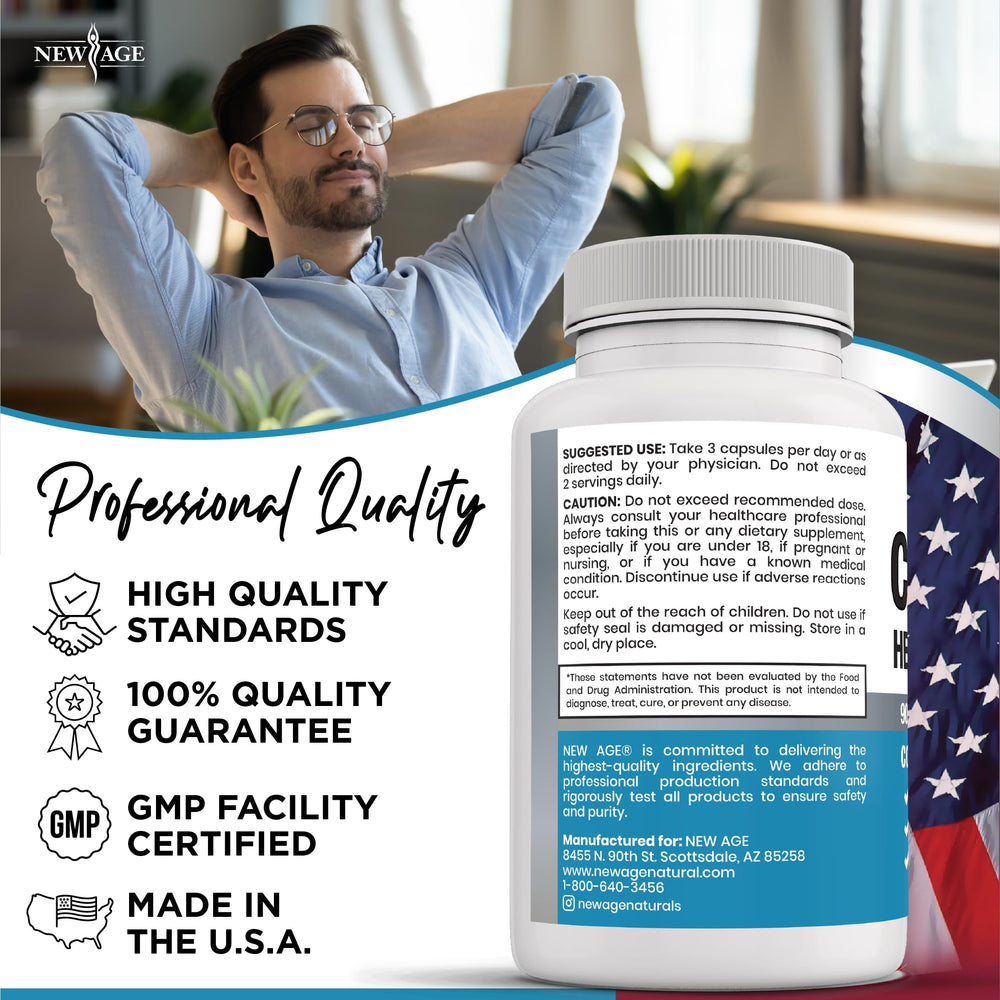 Label showing ingredients and supplement facts