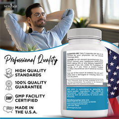 Label showing ingredients and supplement facts