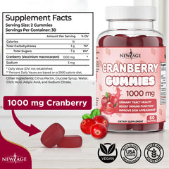 Close-up of cranberry gummies texture