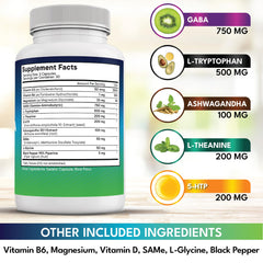 Bottle and label of New Age GABA All-in-One