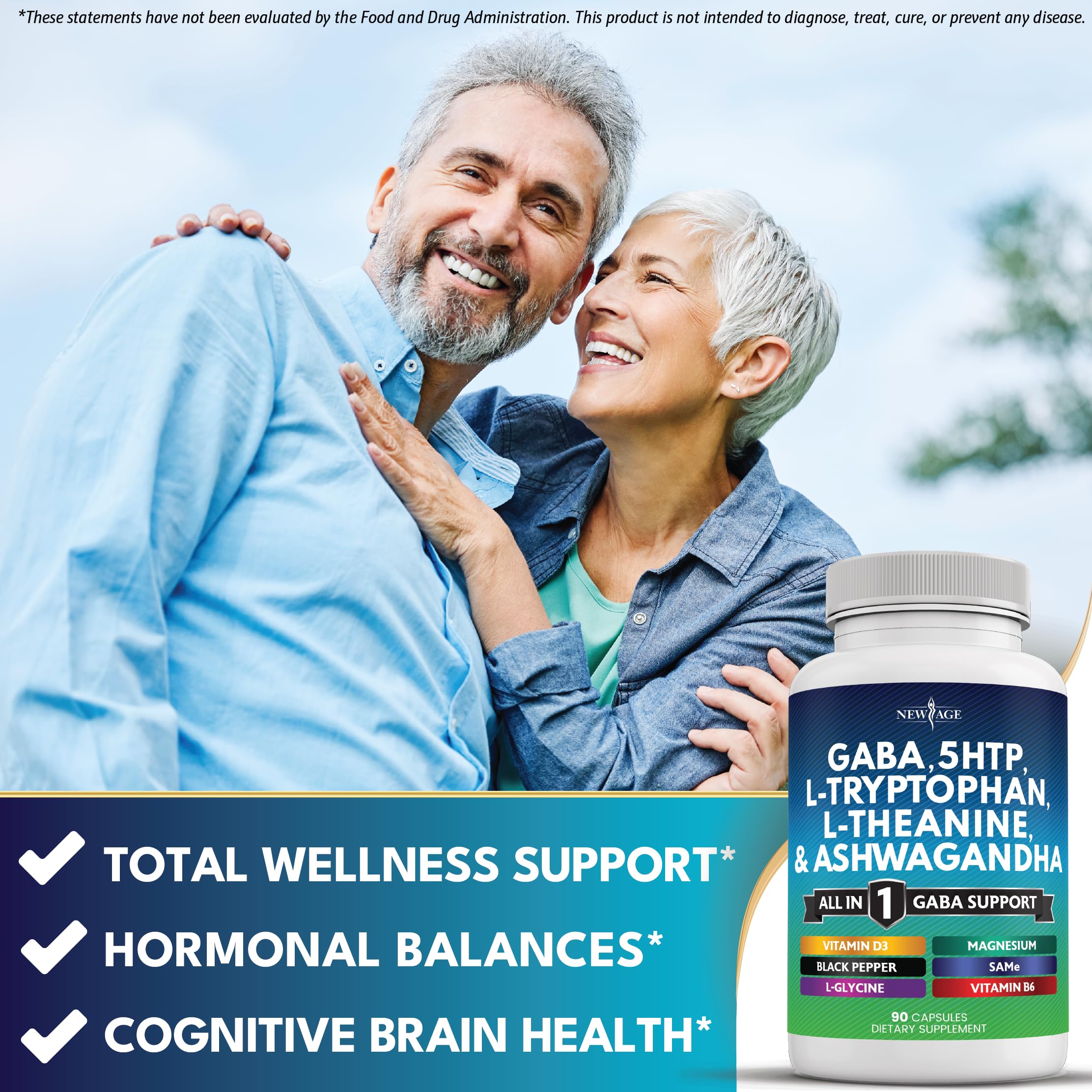 Dosage chart for New Age GABA supplement
