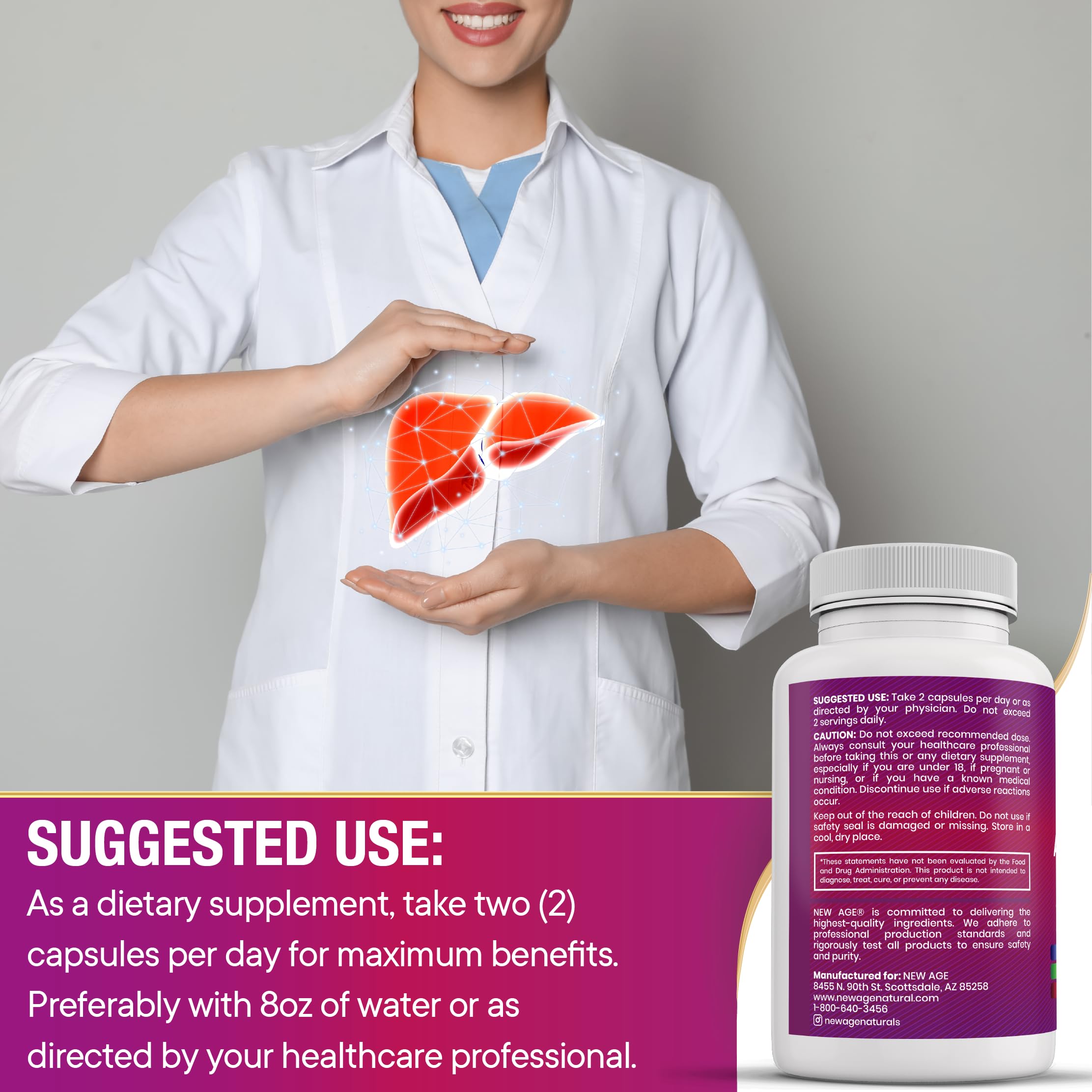 All-in-one liver detox supplement by New Age