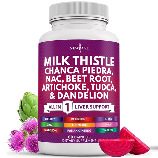 Liver support with milk thistle